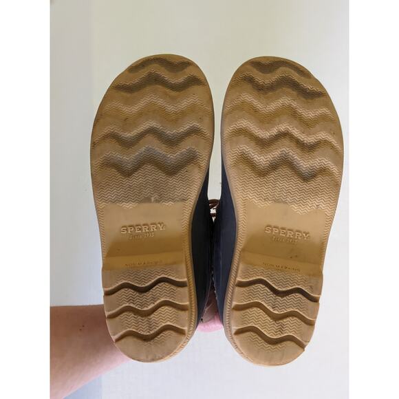 Sperry Port Boot Water-Proof Duck Boots Size 3M Kids Snow Shoes Winter - Picture 7 of 8